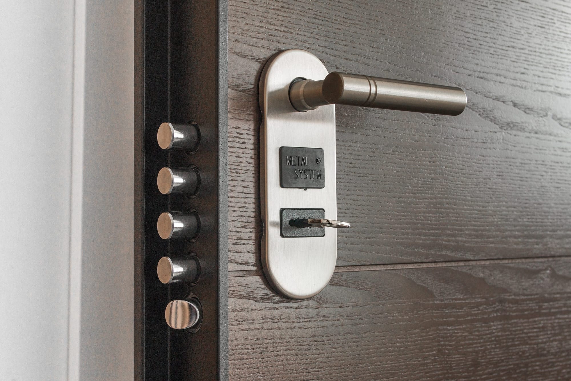 lock on a door